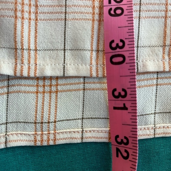 TOMMY BAHAMA Men’s Orange/Cream Striped Button Down Short Sleeve Shirt. Size XL - Picture 7 of 9